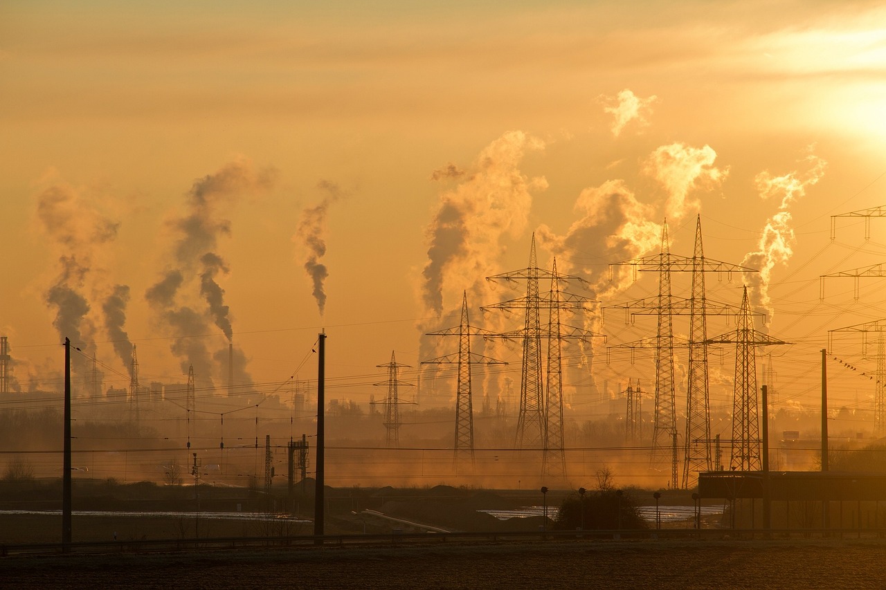 Air pollutant rising from the industrial sites- Delhi Air pollution