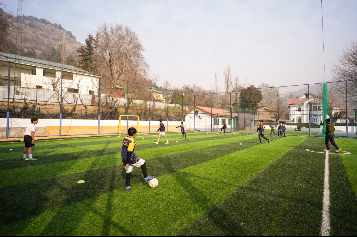 Waves of Change in Kashmir with the WHS Sports Hub 