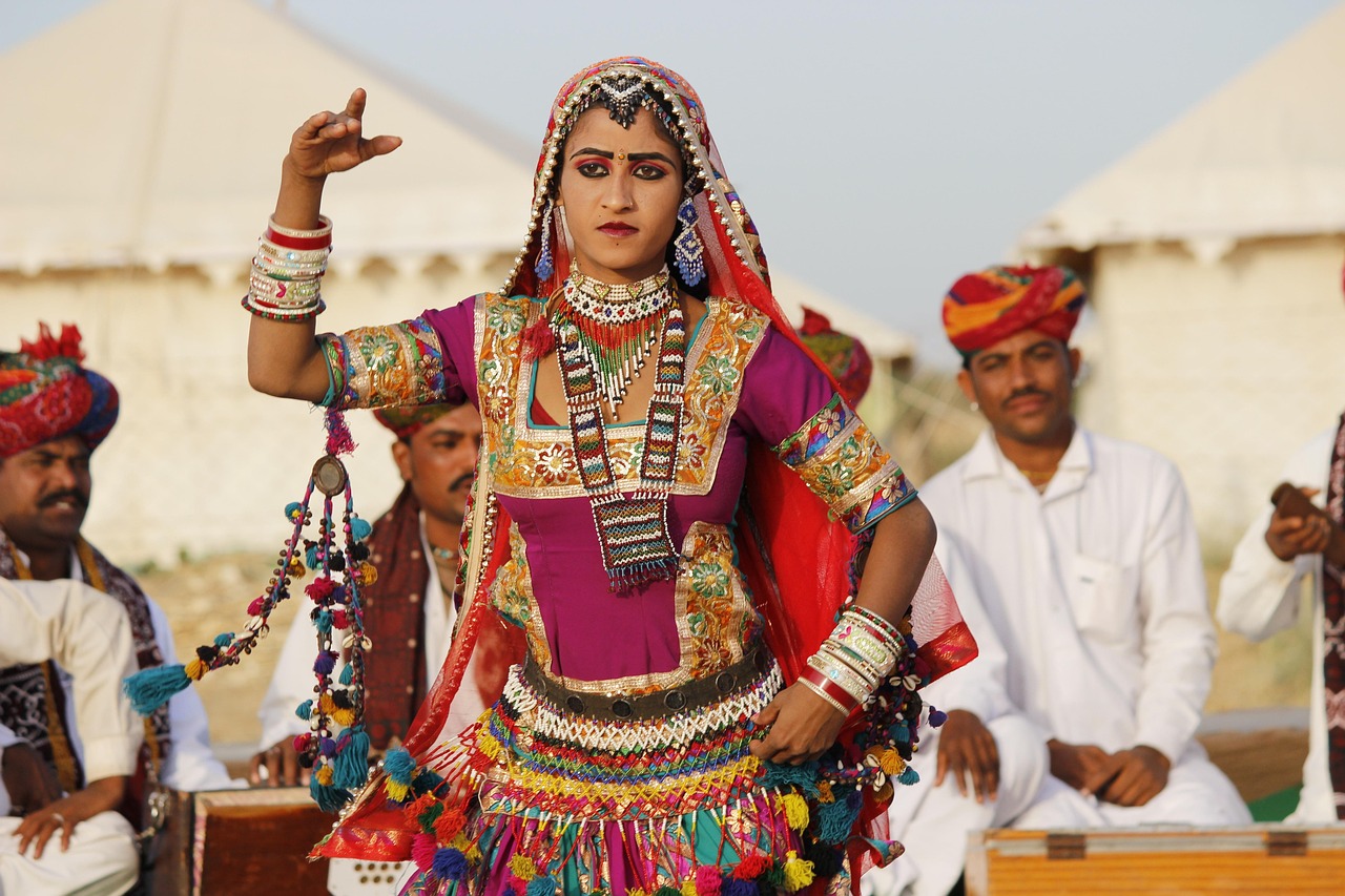 Kabelia Dancer dancing on the kabelian music