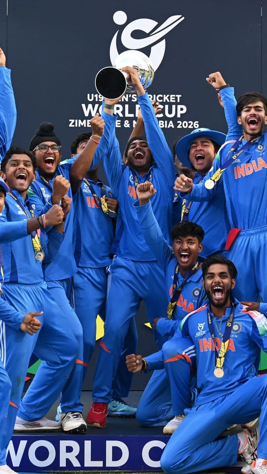 ICC Under 19 World Cup 2026: Vaibhav Suryavanshi’s 175 Powers India to Record-Extending 6th U-19 World Cup title