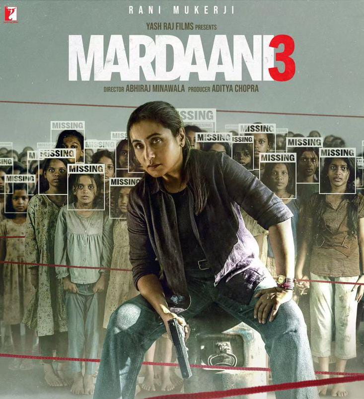 Mardaani 3 Movie Poster