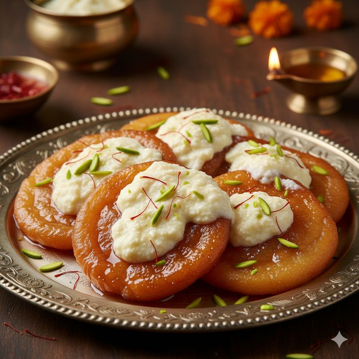 Malpua With Rabri to tase on Holi