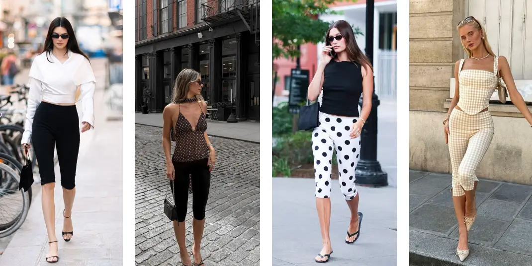 Capris in spring for women