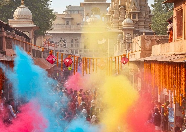 Holi Celebration In India