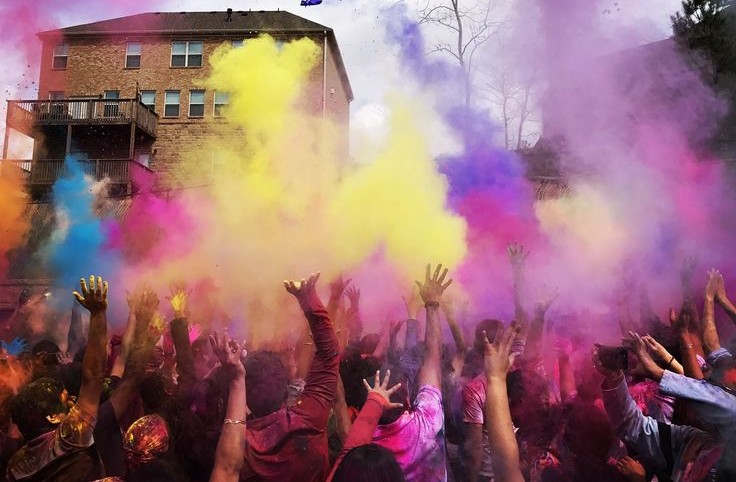 Dhulandi Holi in Vrindavan