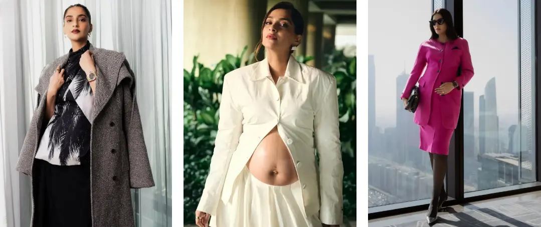 Sonam Kapoor maternity style