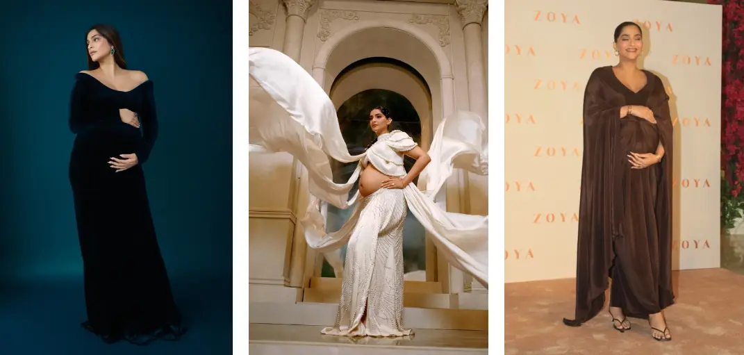 Sonam Kapoor redefining the maternity fashion