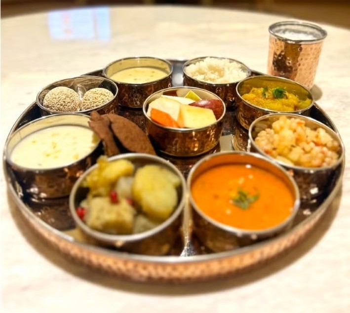 Navratra Thali in Air India