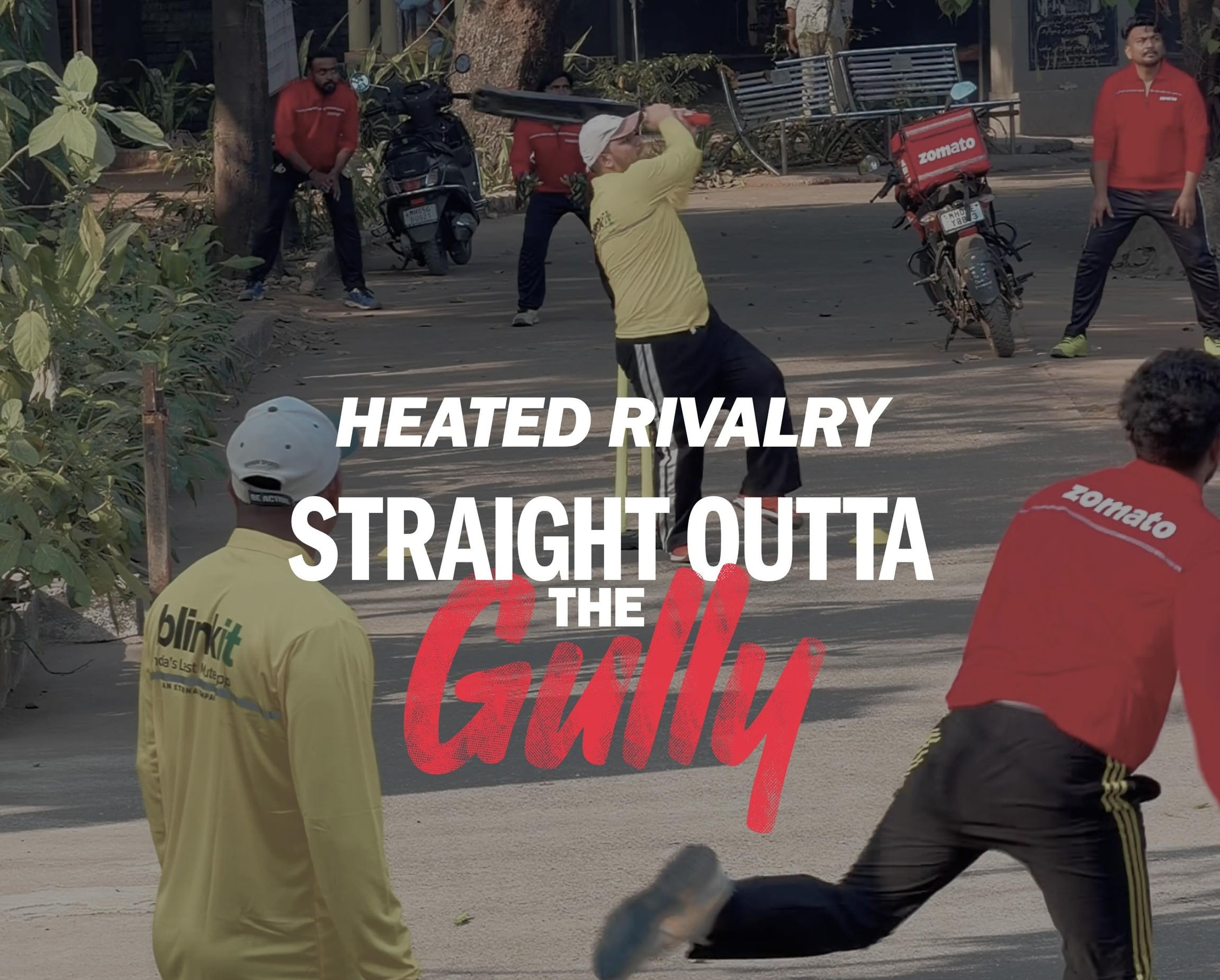Zomato gully cricket campaign