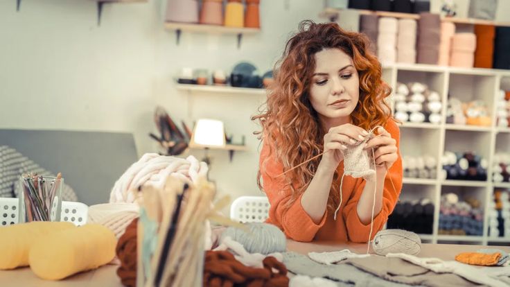 Knitting as a creative Hobby
