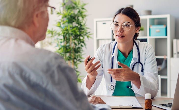 Visiting a sleep doctor
