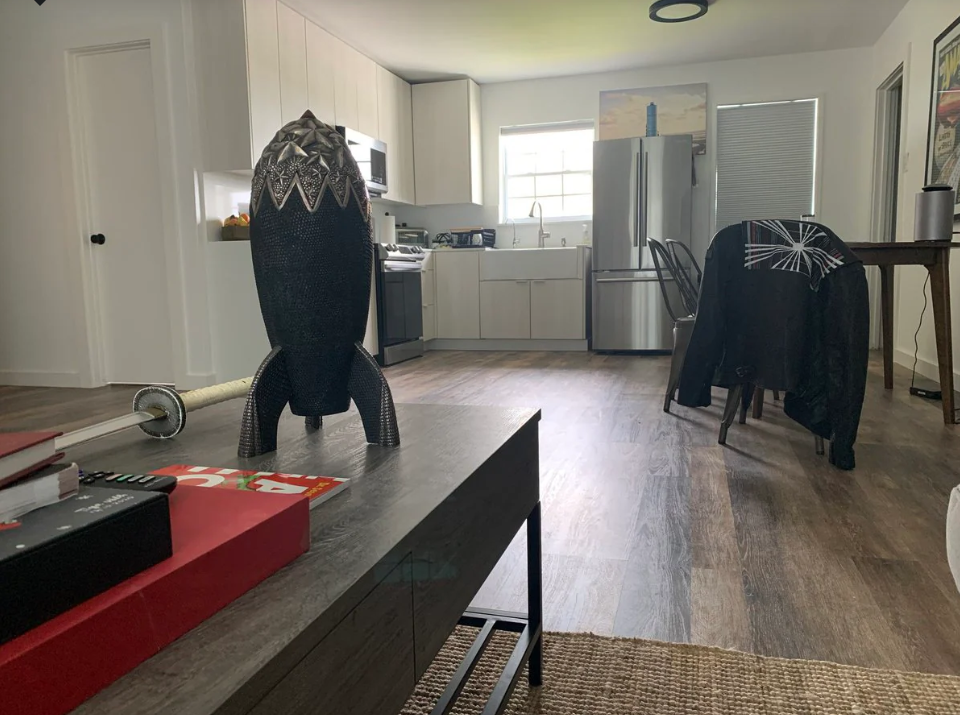 Interior of Elon Musk's home