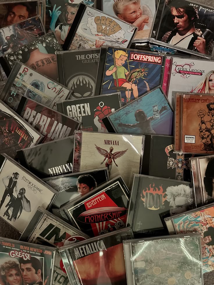 CDs of albums