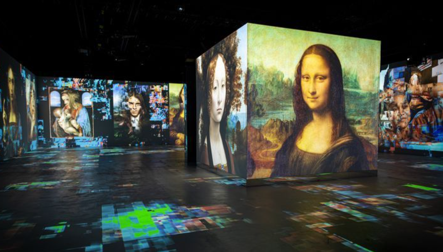 Van Gogh and Da Vinci immersive experience