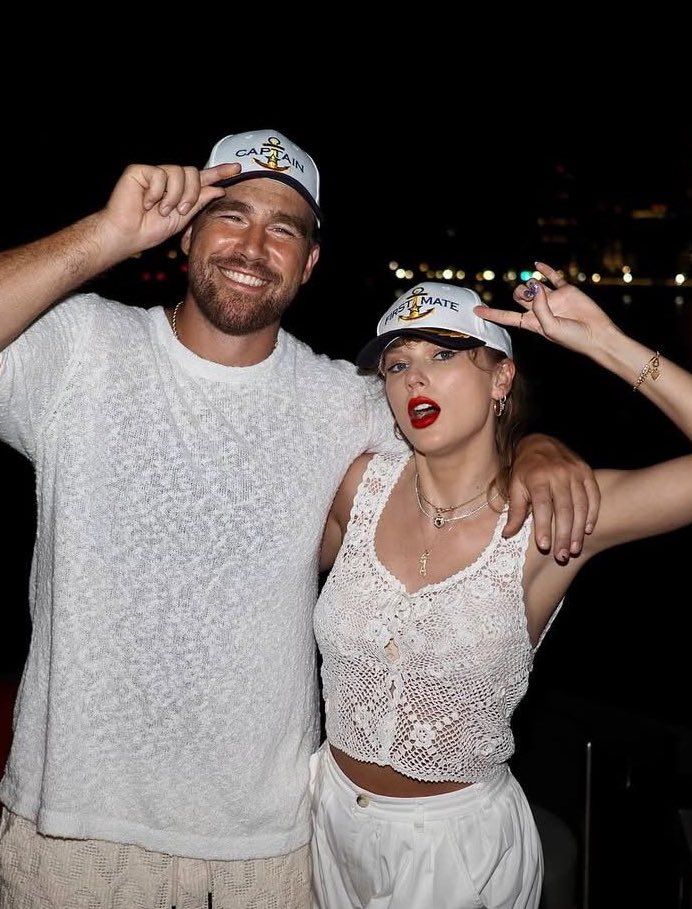 Taylor Swift and Travis Kelce