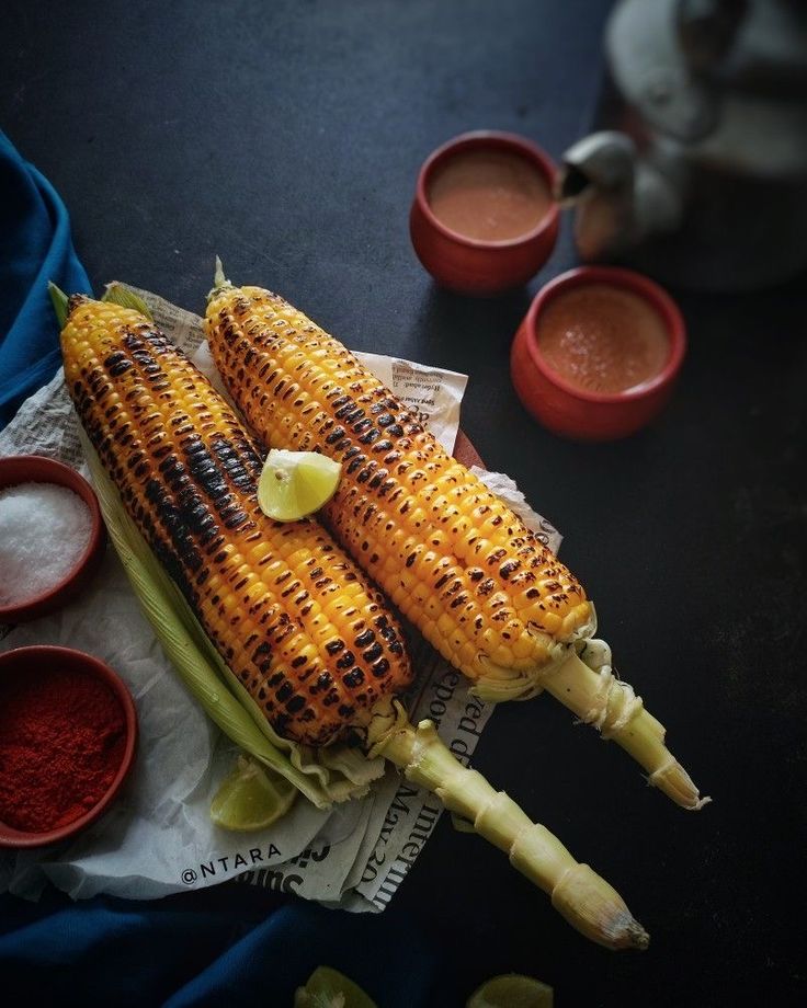 roasted corn and chai
