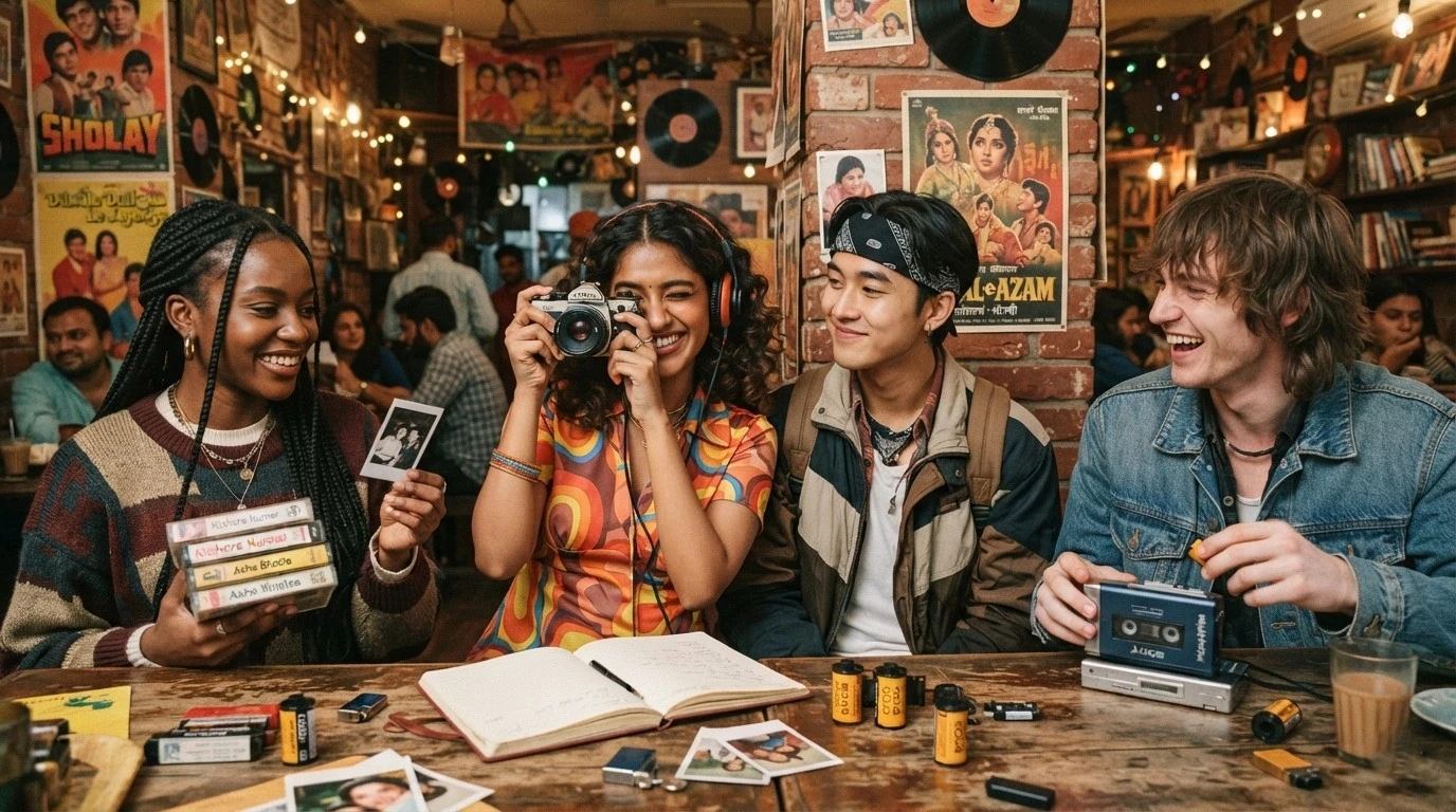 The New Nostalgia Economy: Why Gen Z Is Obsessed With Old Bollywood, Analog Cameras, and Retro Fashion